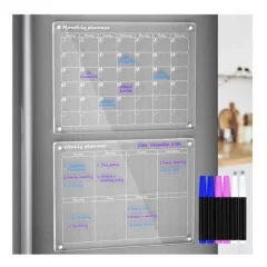 Magnetni koledar za hladilnik z možnostjo suhega brisanja | REUSABLEPLAN