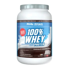 Body Attack 100% Whey Protein, 900 g - Chocolate Brownie