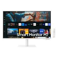 Monitor Samsung 80 cm (31,5&quot;) S32CM703UU 3840x2160 Smart TV Tizen VA 4ms HDMI USB-C 65W 2xUSB2.0 Pivot Zvočniki 2x5W  sRGB99% BT WiFi HDR10 M7 bela SMART
