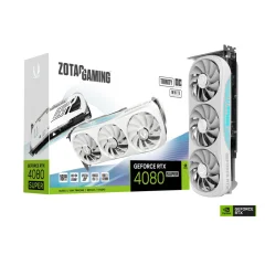 Grafična kartica nVidia RTX4080 Super Zotac Trinity OC Bela - 16GB GDDR6X (ZT-D40820Q-10P)