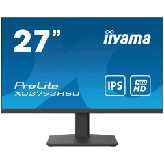 Monitor Iiyama 68,6 cm (27,0") XU2793HSU-B4 1920x1080 75Hz IPS 4ms VGA HDMI DisplayPort 2xUSB3.0 Zvočniki  3H sRGB96% FreeSync