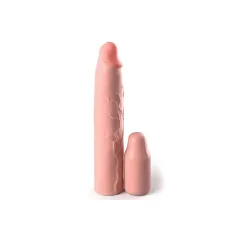 Tulec za penis 22,86 cm in čep 7,62 cm Fantasy X-tensions - Pipedreams, kožni