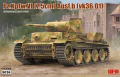 Pz.Kpfw.VI (7,5cm) Ausf.B (VK36.01) with Workable Track Links