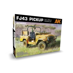 FJ43 Pickup z SPG-9 Breztrzajno puško