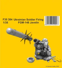 Ukrainian Soldier Firing FGM-148 Javelin