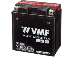 Moto akumulator YTX20CH-BS (12V 18Ah 150 x 87 x 161)