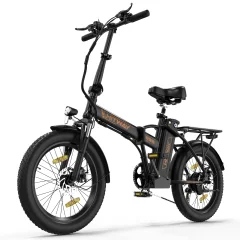 HITWAY BK11 E Bike Električno kolo 20" debelo zložljivo e-kolo, 250W/36V/12Ah baterija, 35-90km, terensko gorsko kolo s 7 prestavami, mestno e-kolo za moške in ženske