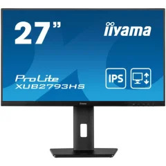 Monitor Iiyama 68,6 cm (27,0") XUB2793HS-B6 1920x1080 100Hz IPS 1ms HDMI DisplayPort Pivot Zvočniki  3H sRGB96% ProLite