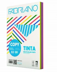 Papir barvni mix a3 80g intenziv fabriano 1/250