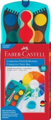 Barvice vodene faber-castell connect + čopič turkiz 1/12