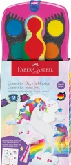 Barvice vodene faber-castell connect unicorn + čopič 1/12