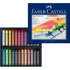 Faber Castell pasteli mehki set 24