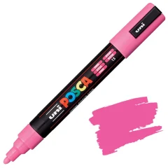 POSCA Uni flomaster; konica 1,8-2,5 mm; pink