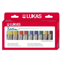 Lukas Berlin set WM olj.barv 10x20 ml