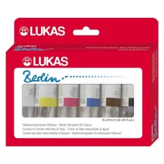 Lukas Berlin set WM olj.barv 6x37 ml Starter set