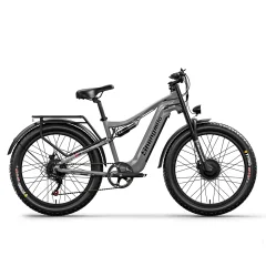 Shengmilo S600-2000W/48V17.5AH EBike 26X3.0 palčno električno kolo z dvojnim motorjem, dvokolesnim pogonom, baterijsko terensko električno kolo z debelo pnevmatiko