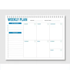 Weekly Planner Notebook