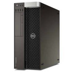 Obnovljeno - kot novo - Delovna postaja Dell Precision T5810, Intel Xeon E5-1650 v4, 3.6GHz, 32GB DDR4, 512GB SSD, Quadro P4000 8GB, Win 10 | Črna |