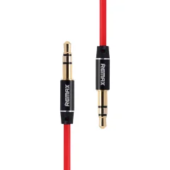 Remax RL-L200 Mini jack 3,5 mm AUX kabel, 2 m (rdeč)