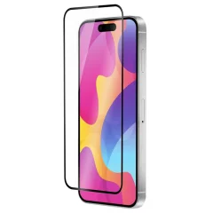 QDOS, Kaljeno steklo za iPhone 15 OptiGuard Eco Glass Plus Izjemno robustno, Prozorno