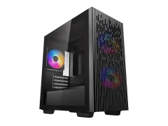 Črno ohišje Deepcool Matrexx 40 3Fs Rgb