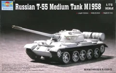 Russian T-55 Medium Tank M1958