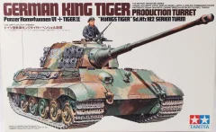 Proizvodna kupola nemškega King Tiger (Panzerkampfwagen VI Tiger II Königstiger Sd.Kfz. 182 Serien Turm)