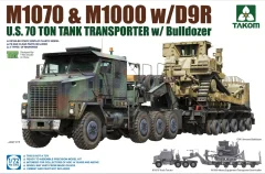 U.S. M1070&amp;M1000 w/D9R 70 Ton Tank