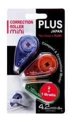 Korektura miška plus 4,2mm 6m mini wh-504dc-3p 2+1 gratis blister 43563