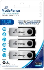 Usb ključ 16gb 1/3 mediarange 2.0