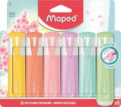 Flomaster signir maped pastel 1-5mm 1/6