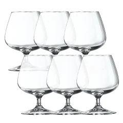 Set kelih za konjak Brandy 410ml / 6 kos / steklo