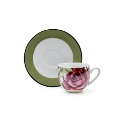 Set 6kos skodelice za črno kavo-espresso 100ml Roseline / porcelan