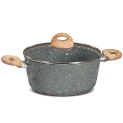 Kozica Stone Cook 28cm / 2 ročaja / indukcija / aluminij, prevleka proti prijemanju