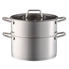 Kozica za kuhanje na sopari Free 22cm / 6l / indukcija / inox, steklo