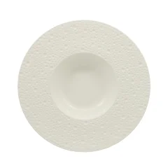 Krožnik pasta bowl Deva 23,2cm / bel / porcelan