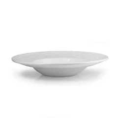 Krožnik Pasta Bowl Hesperis 26xh4,5cm / bel / porcelan