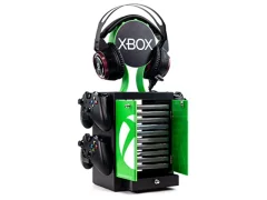 Numskoll Uradni Xbox Series X Gaming Locker, imetnik krmilnika, stojalo za slušalke za PS5, Xbox Series X S, Nintendo Switch - Uradno Xbox Merchandise