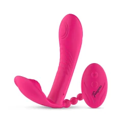 Nosljiv vibrator Teazers z daljincem