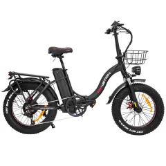 Električno Kolo DrveTion CT20 - 750W Motor 48V20AH Baterija 20" Kolesa Disk Zavore - Črna