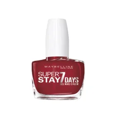 Maybelline Superstay 7 Days Tone 006 Deep Red dolgoobstojen rdeč gel lak za nohte