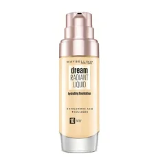 Maybelline Dream Radiant Liquid Shade 10 Ivory vlažilna podlaga 30 ml