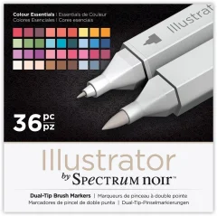 SPECTRUM NOIR ILLUSTRATOR FLOMASTRI, ESSENTIALS, SET 36