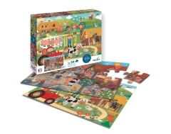 Puzzle 24 kosov x 2 Kmetija in mesto