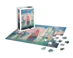 Puzzle 1000 kosov - Vhod v pristanišče La Rochelle - Paul Signac