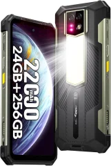 Ulefone Armor 24 24/256GB, črn pametni robustni telefon Android 13, 22000mAh