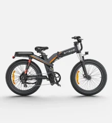 ENGWE X24 Električno motorno kolo 48 V 29,2 Ah 1000 W 24*4,0 inch Fat Tires terensko električno kolo - črno