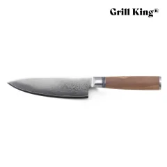 Grill King Damascus Chef nož, 16 cm