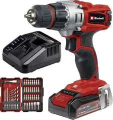 Einhell Power X-Change TE-CD 18/2 Li +39 (1x2\,5 Ah) 4514219 akumulatorski vrtalni vijačnik  18 V 2.5 Ah Li-Ion vklj. akumulator\, vklj. polnilnik\, vklj.  kovček