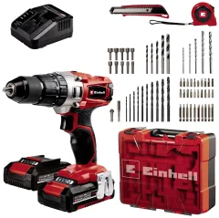 Einhell Power X-Change TE-CD 18/2 Li-i +64 (2x2\,0 Ah)  2-vhoda-akumulatorski udarni vrtalni vijačnik  vklj. 2 akumulatorja